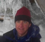 Brian Ladd with snow cobwebs_