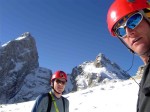 Dustin and Steve on the Teewinot-Owen Plateau