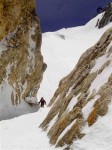 Skiing on the South Teton