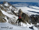 Dustin tops out on the Dike Pinnacle