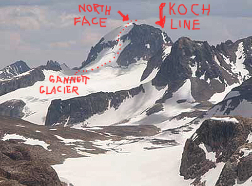 gannett-peak-north-face
