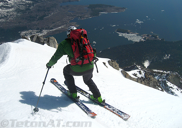 dropping-in-on-the-northeast-ridge-of-mount-moran