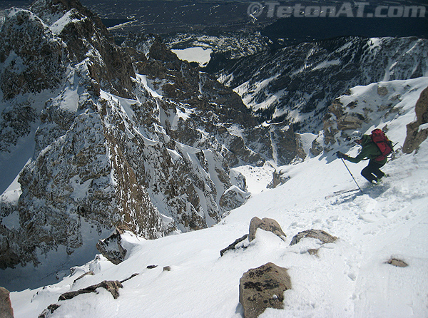 steve-romeo-skis-the-east-ridge-of-the-south-teton