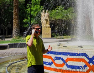 testing-the-satellite-phone-in-mendoza