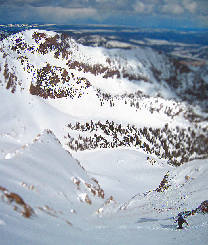 The Monoski is Alive & Well in Wyoming