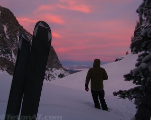 reed-finlay-enjoys-the-sunset-from-leigh-canyon-camp